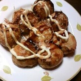 カリッとトロッと　美味しいたこ焼き　生地